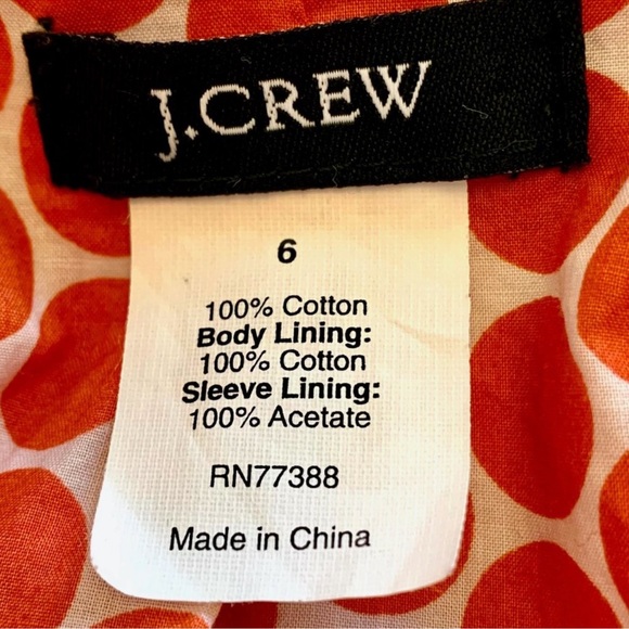 J CREW Burnt Orange Double Breasted Jacket peacoat - Picture 3 of 5